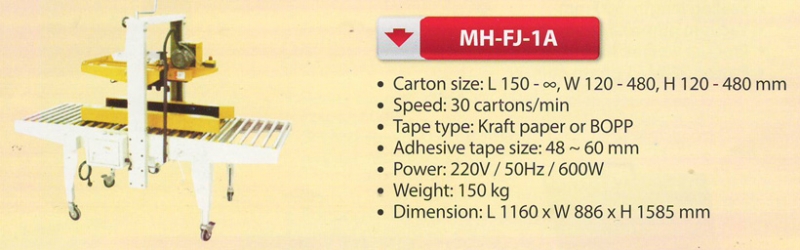 Máy dán thùng carton MH-FJ-1A